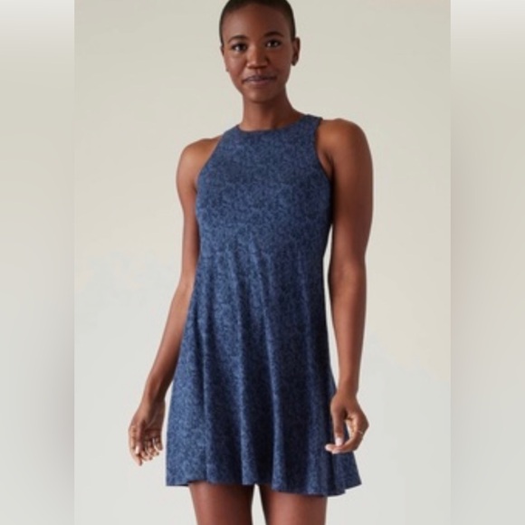 Athleta Santorini Thera Dress Size Large Petite - Picture 1 of 8